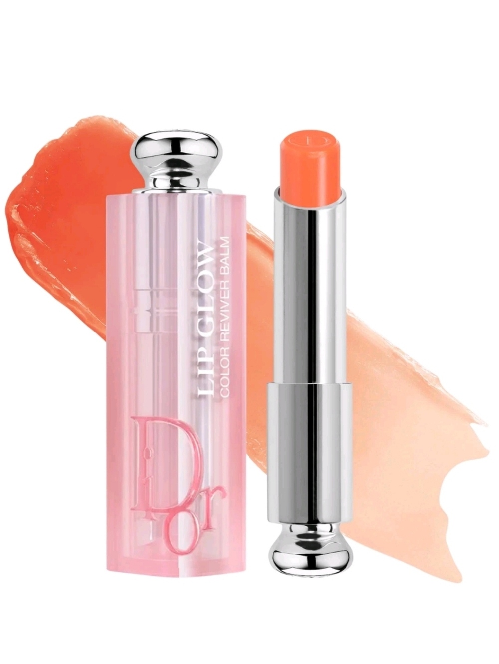 DIOR ADDICT LIP GLOW COLOR REVIVER BALM~ Coral 11 Oz, NEW IN Box 💕